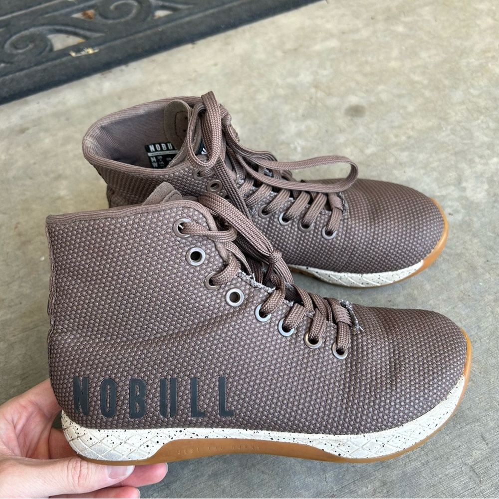 NoBull High Top Sneakers Brown Women’s 5.5